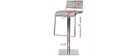 Aira Swivel Bar Stool