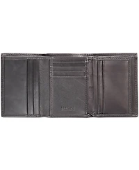 Kenneth Cole Reaction Men's Nappa Leather Extra-Capacity Tri-Fold Wallet