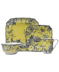 222 Fifth Adelaide Woodland 16-Pc. Dinnerware Set, Service for 4