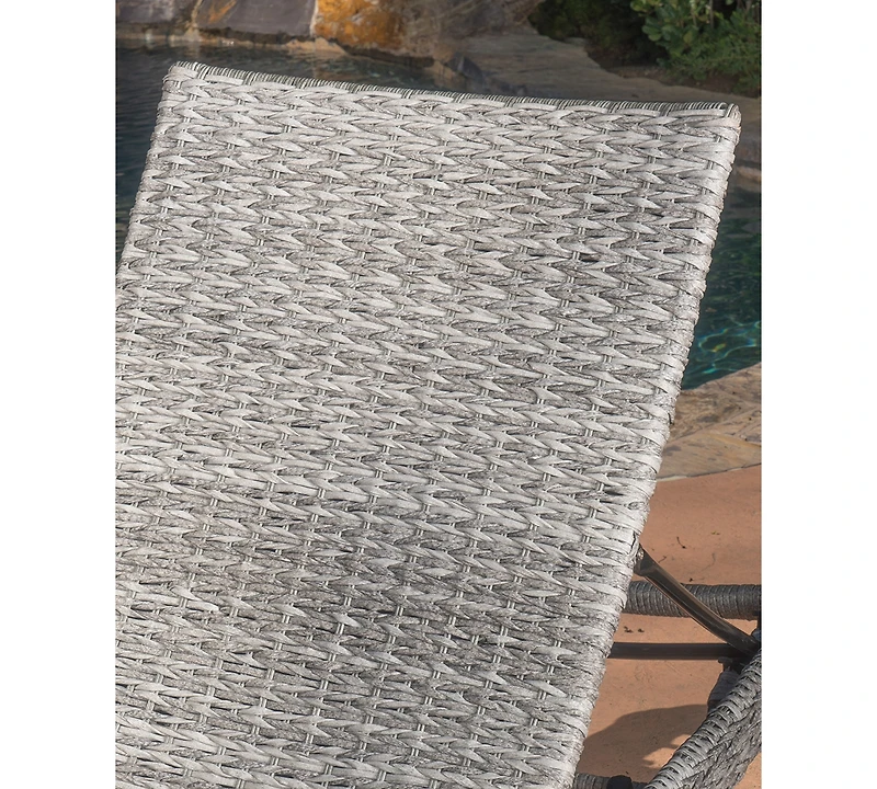 Trevor Outdoor Chaise Lounge (Set Of