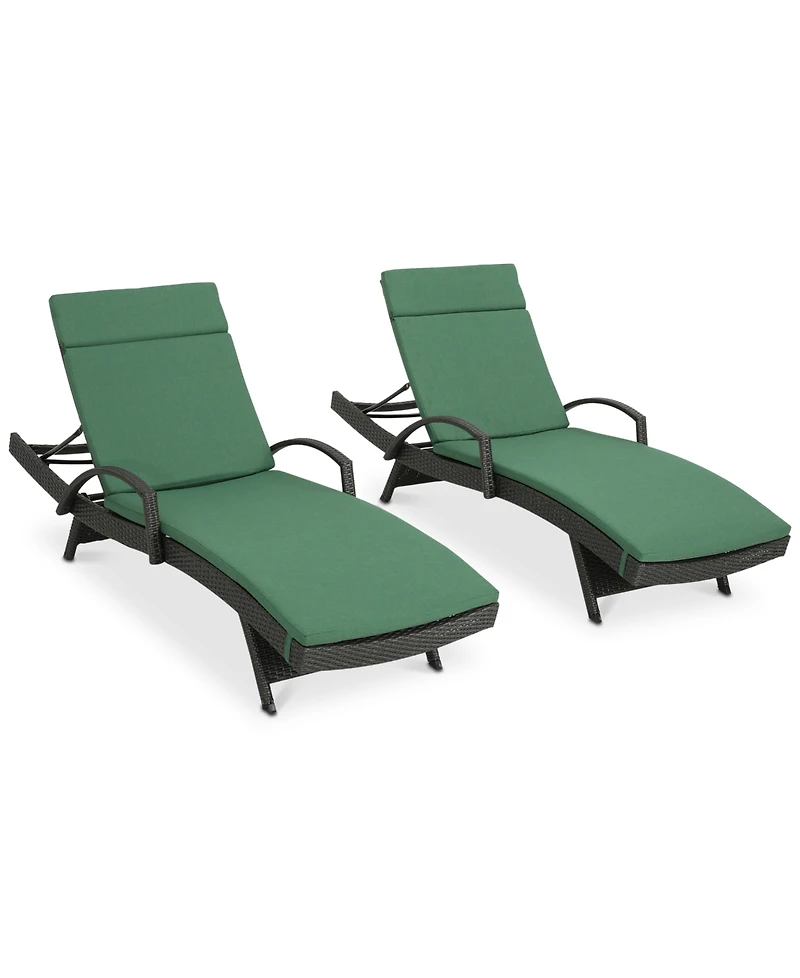 Baja Outdoor Chaise Lounge (Set Of 2