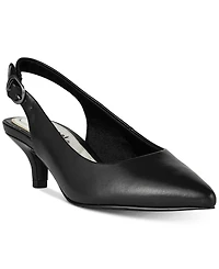 Easy Street Faye Slingback Kitten-Heel Pumps