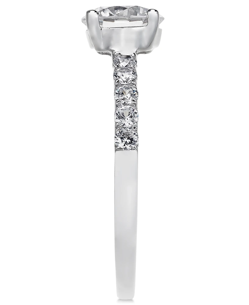 Arabella 14k White Gold Ring, Cubic Zirconia Wedding Ring (2-3/4 ct. t.w.)