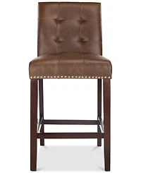 Ora Faux Leather Counter Stool (Set Of 2)