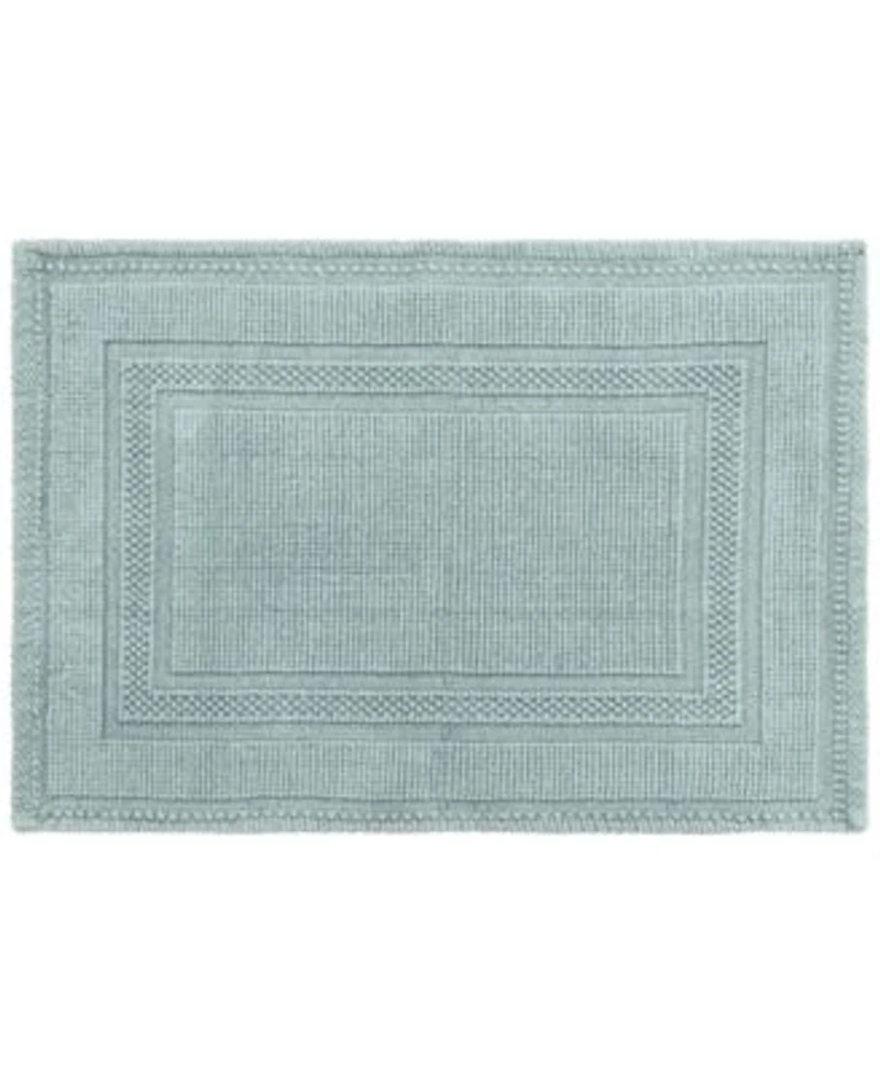 Jean Pierre Racetrack Stonewash Cotton Bath Rugs