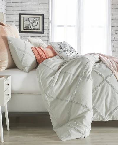 Peri Home Chenille Lattice -Pc. Comforter Set