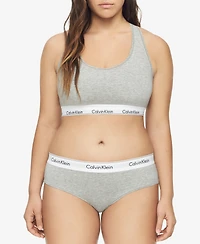 Calvin Klein Plus Size Modern Cotton Logo Hipster Underwear QF5118