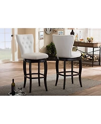 Sycily Swivel Bar Stool (Set of 2)