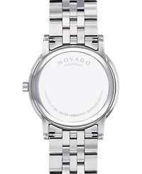 Movado Men's Swiss Museum Classic Stainless Steel Bracelet Watch 40mm