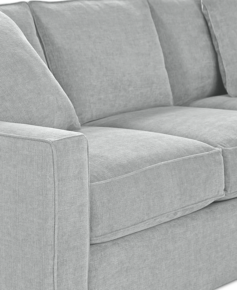 Radley -Piece Fabric Chaise Sectional Sofa