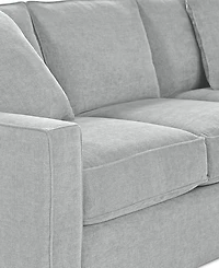 Radley -Piece Fabric Chaise Sectional Sofa