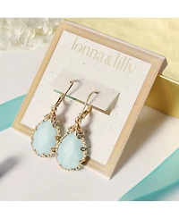 lonna & lilly Gold-Tone Imitation Pearl Drop Earrings
