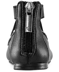 Nina Big Girls Marissa Crisscross Ankle Strap Ballet Flat