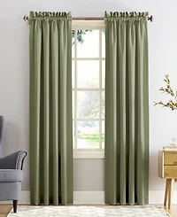 Grant Room Darkening Rod Pocket Curtain Panel