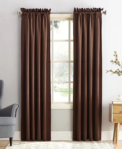 Grant Room Darkening Rod Pocket Curtain Panel