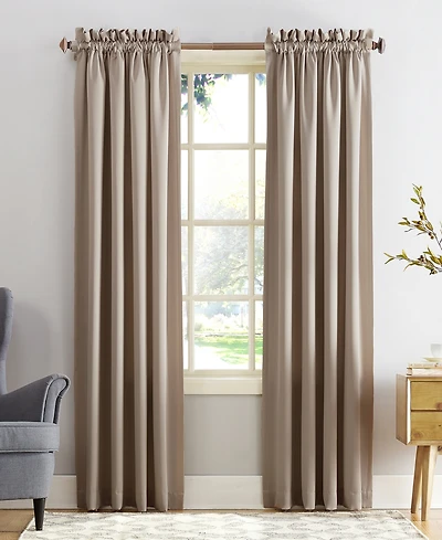 Grant Room Darkening Rod Pocket Curtain Panel