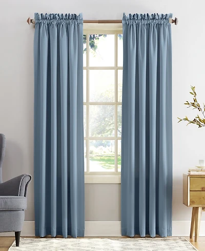 Grant Room Darkening Rod Pocket Curtain Panel