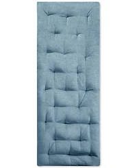 Intelligent Design Edelia Poly Chenille Lounge Floor Pillow, 27 "x 74"