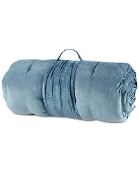 Intelligent Design Edelia Poly Chenille Lounge Floor Pillow, 27 "x 74"