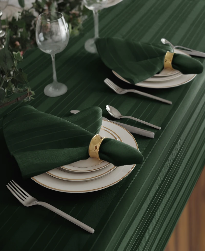 Elrene Denley Stripe Tablecloth, 60" x 120"