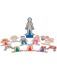 Melissa & Doug Magnetic Human Body Play Set