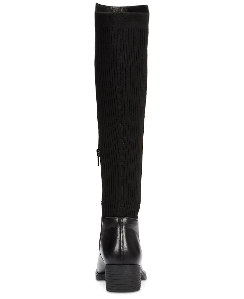 Kenneth Cole New York Women's Levon Tall Shaft Knee High Riding Boots