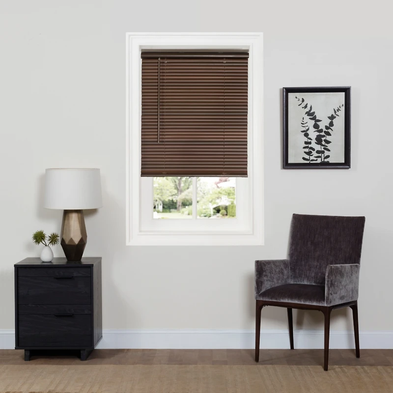 Achim Gii Deluxe SundownCordless Room Darkening 1" Mini Blind
