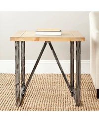 Chase Wood Top End Table