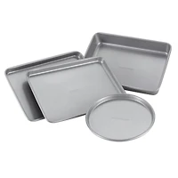 Farberware Nonstick 4-Piece Toaster Oven Set