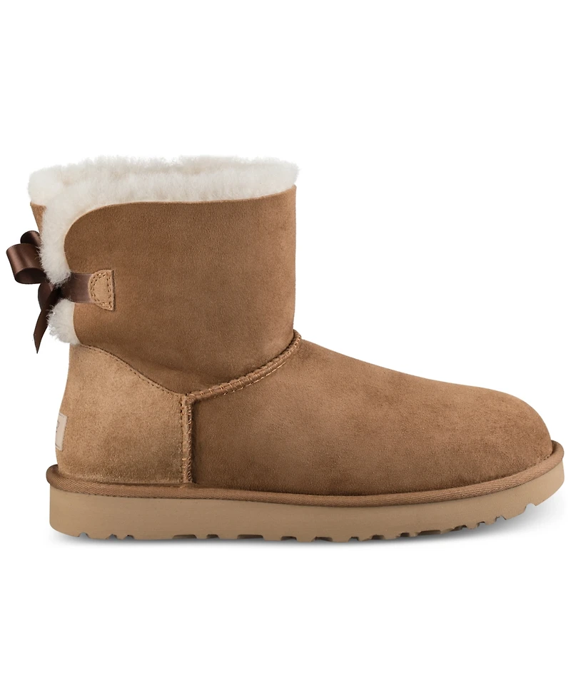 Ugg Women's Mini Bailey Bow Ii Slip On Boots