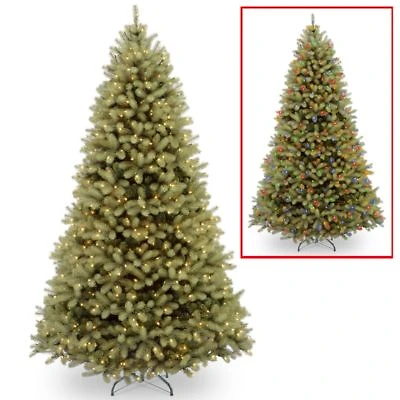 National Tree Feel Real Down Swept Douglas Fir Hinged Tree Collection