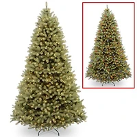 National Tree Feel Real Down Swept Douglas Fir Hinged Tree Collection