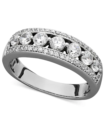 Macy's Diamond Band Ring (1 ct. t.w.) in 14k White Gold
