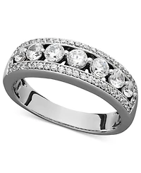 Macy's Diamond Band Ring (1 ct. t.w.) in 14k White Gold