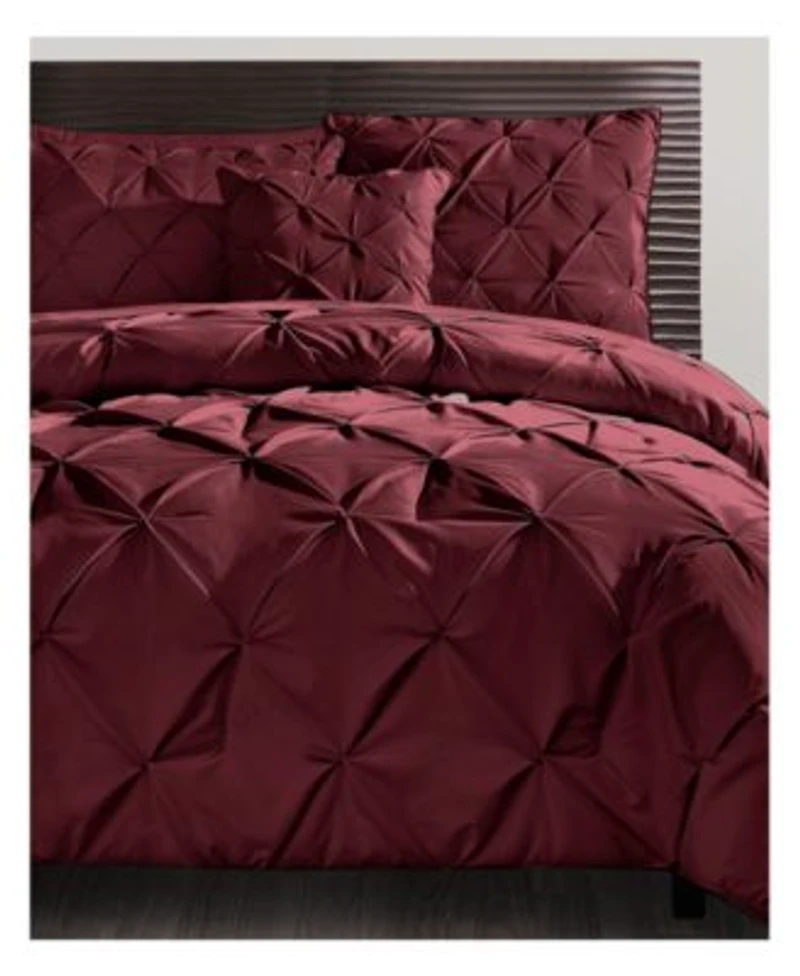 Vcny Home Carmen Pintuck Comforter Set