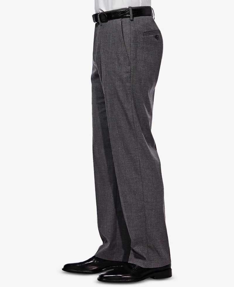 Jmh Men Premium Stretch Classic Fit Flat Front Suit Pant