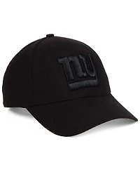 '47 Brand New York Giants Black & Black Mvp Strapback Cap