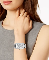 Caravelle Designed by Bulova Women's Stainless Steel Bracelet Watch 21x33mm