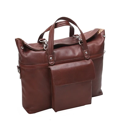 Mcklein Edgefield 17" Roll Top Laptop Briefcase
