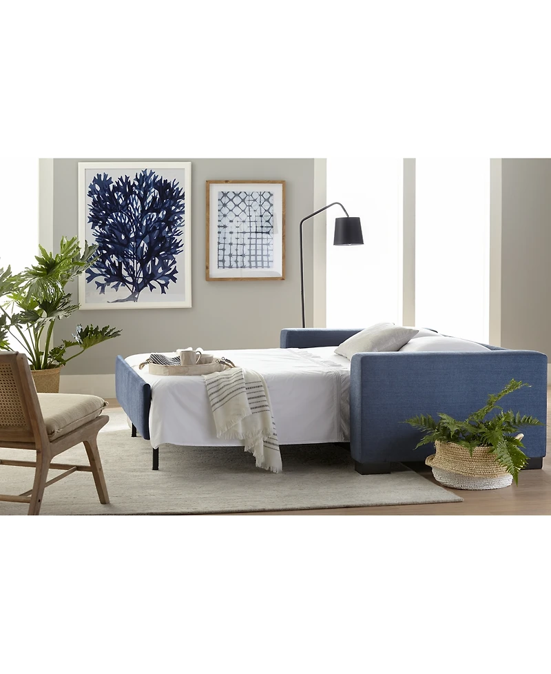 Alaina Ii 77" Fabric Queen Sleeper Sofa Bed, Created for Macy's