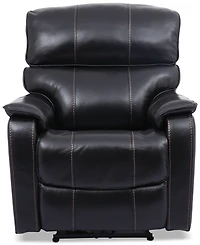 Hatherleigh 34" Leather Dual Power Recliner with Usb Outlet