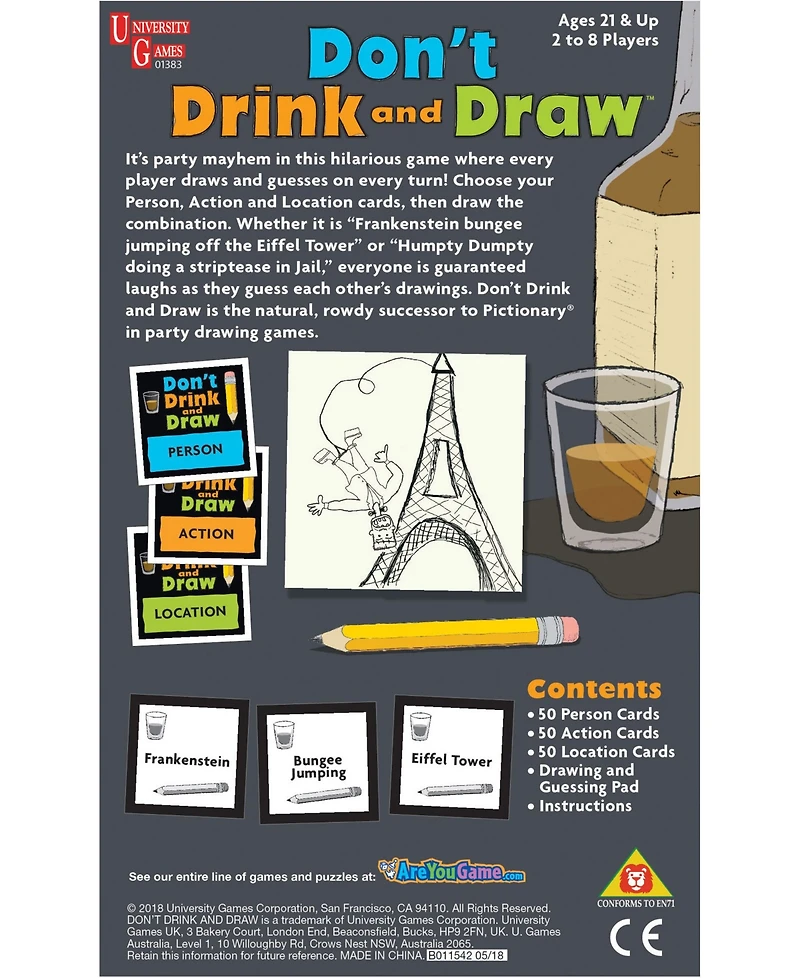 Don't Drink and Draw