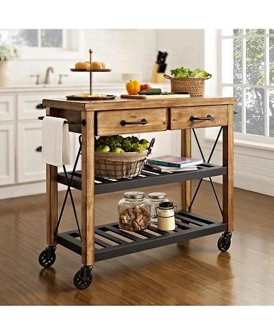 Roots Rack Industrial Kitchen Cart