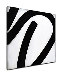 Ready2HangArt, 'Lines Ii' Shape Canvas Wall Art, 40x40"