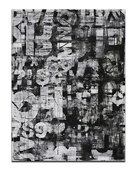 Ready2HangArt, 'Street Smart I' Abstract Canvas Wall Art, 40x30"