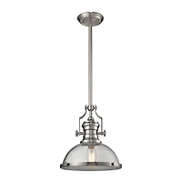 Elk Lighting Chadwick Pendant in Satin Nickel