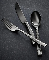 Argent Orfevres Hampton Forge Paris Hammered Gunmetal 20-Pc. Flatware Set, Service for 4