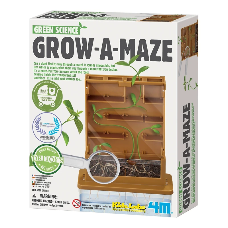 4M Green Science Grow A Maze Kit