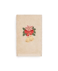 Linum Home Christmas Bells 100% Turkish Cotton Hand Towel