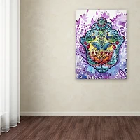 Oxana Ziaka 'Hamsa' Canvas Art - 24" x 18" x 2"